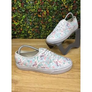 Vans Off the Wall Mermaids Glitter Shoes Sneakers 721356 Mens 7 Womens 8.5‎ GUC